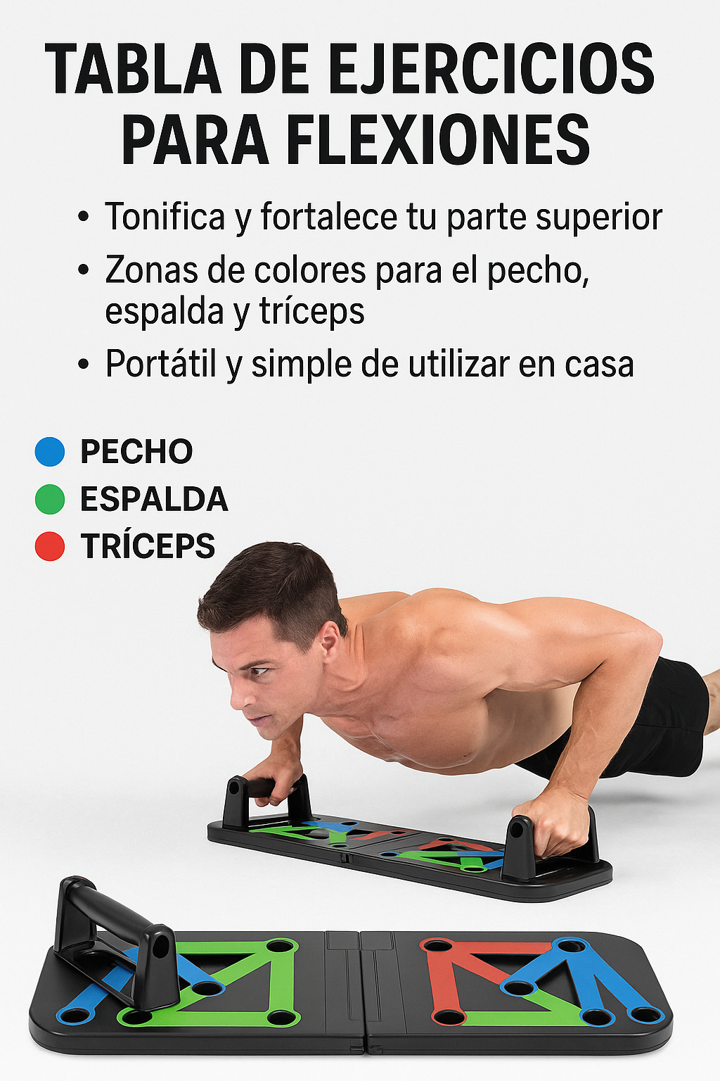 Tabla Push Up Flexiones